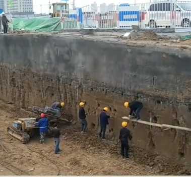 北京密云县土钉墙支护