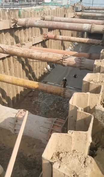 北京密云县管廊降水